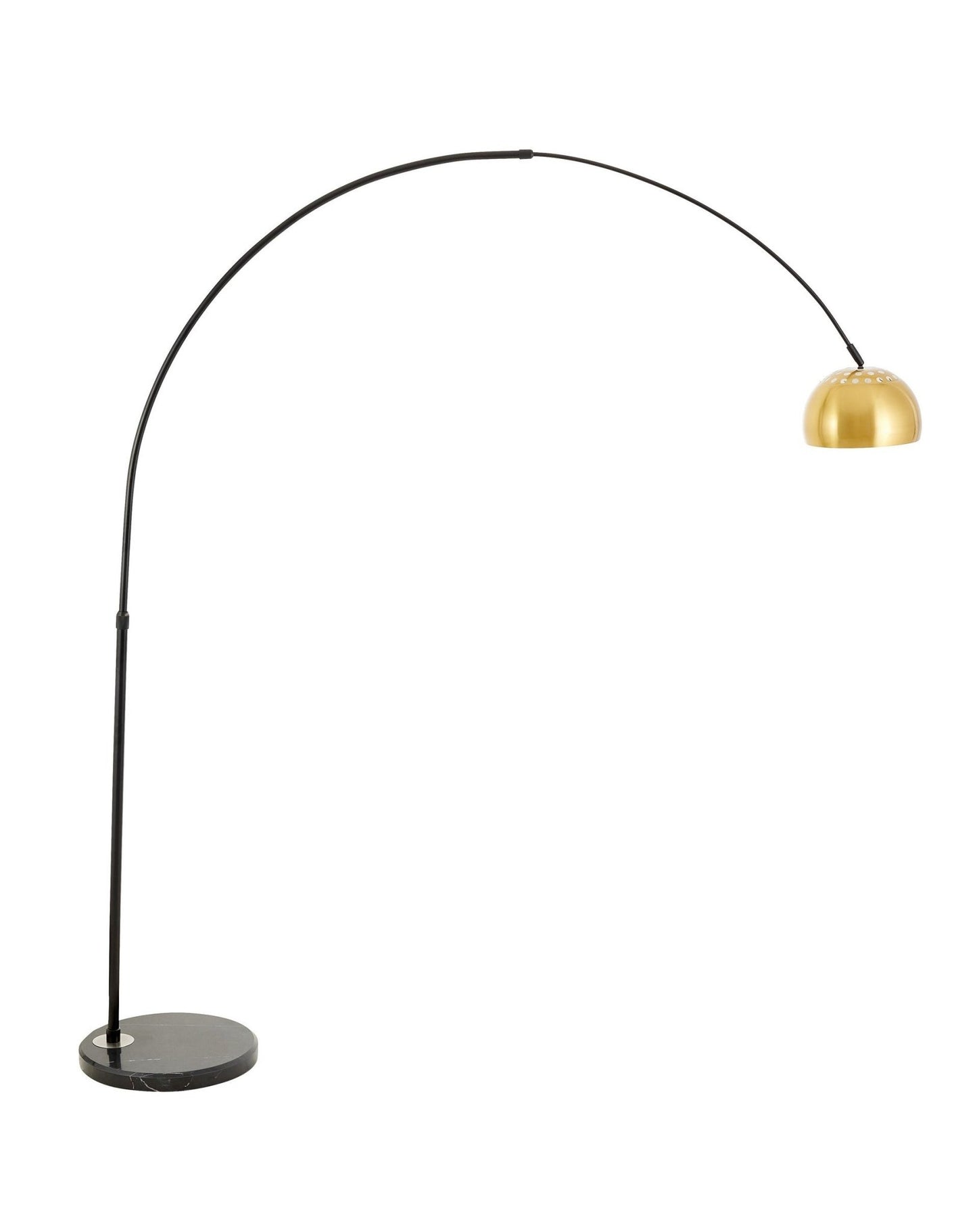 AZURRO C1 BLACK BRASS FLOOR STANDING LAMP - LuminaLux