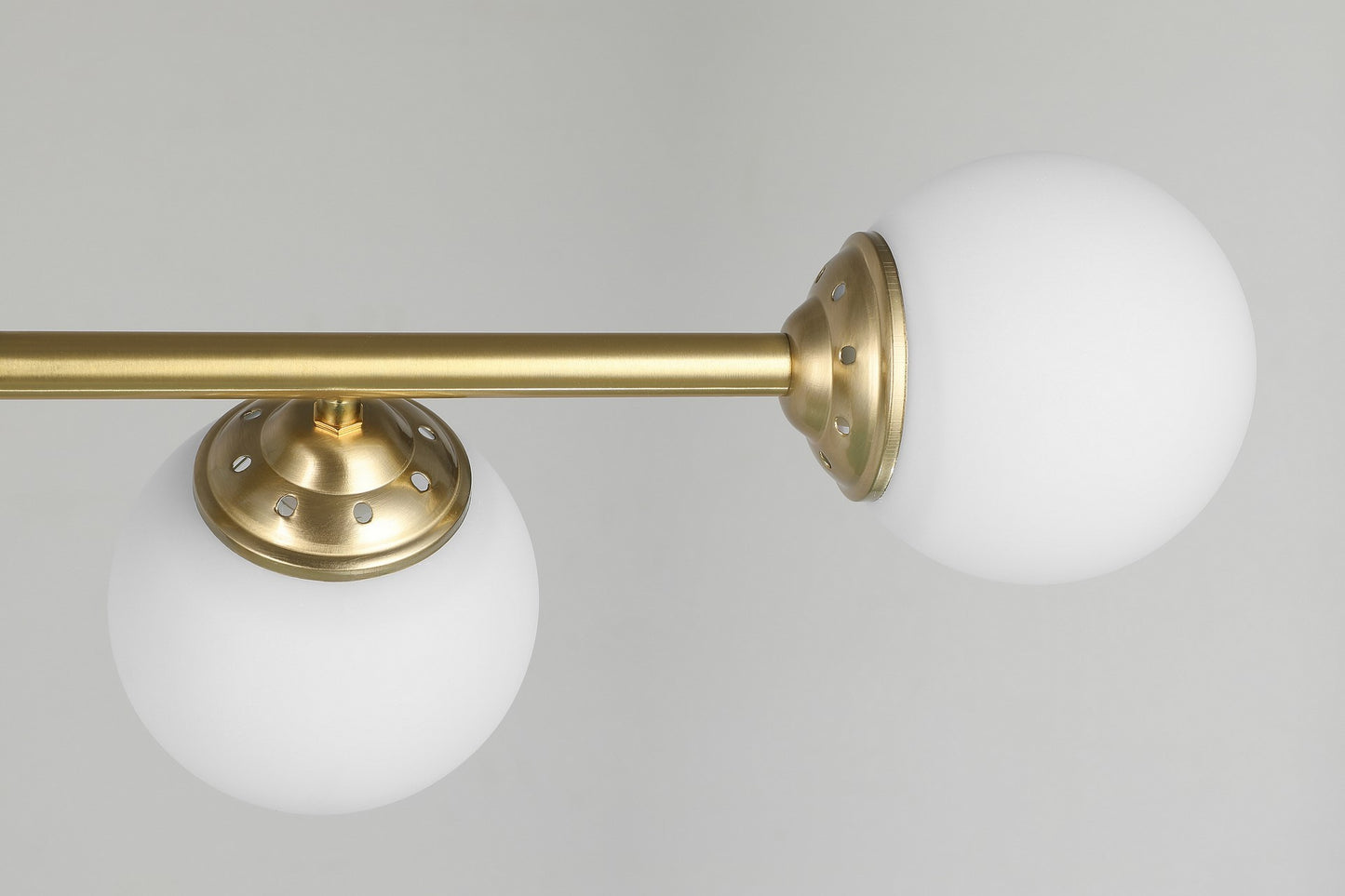 MODERNE PENDELLEUCHTE GOLD GEBÜRSTET FINO W6