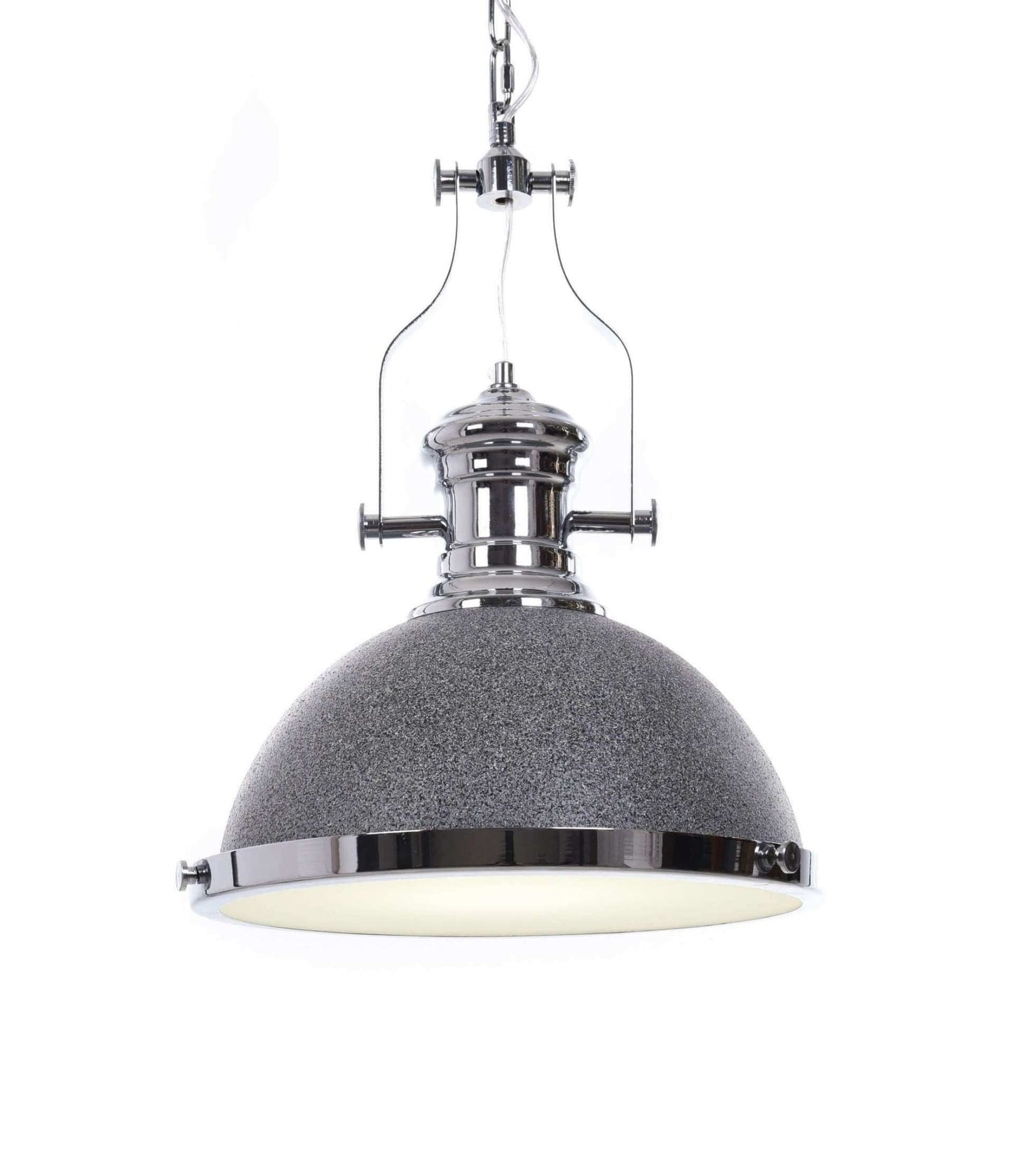 INDUSTRIAL LOFT GRANITE ETTORE PENDANT LAMP - LuminaLux