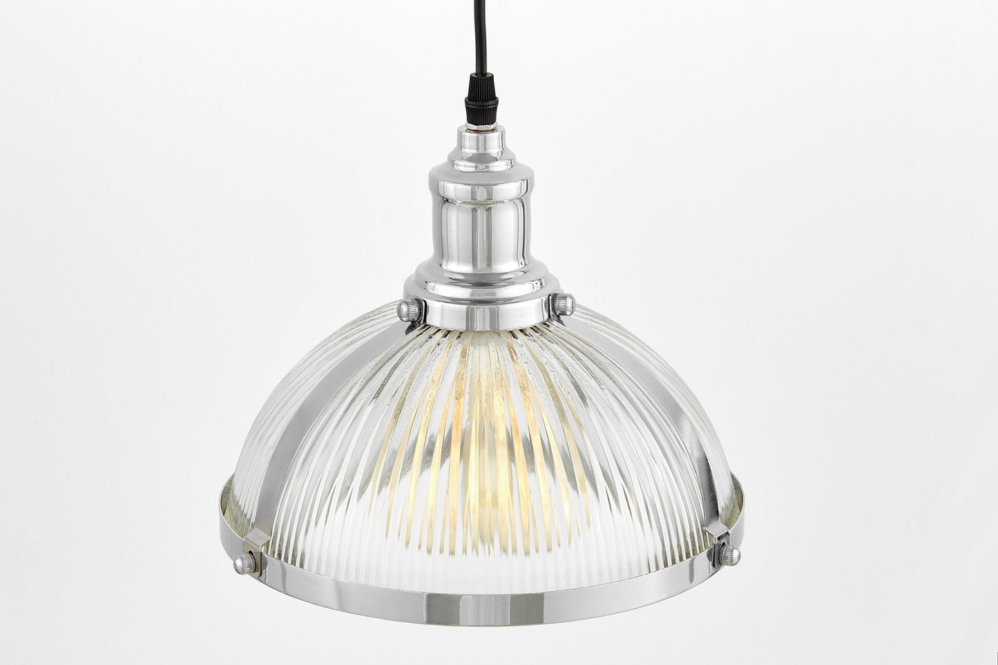 LOFT CHROME BRICO PENDANT LAMP - LuminaLux