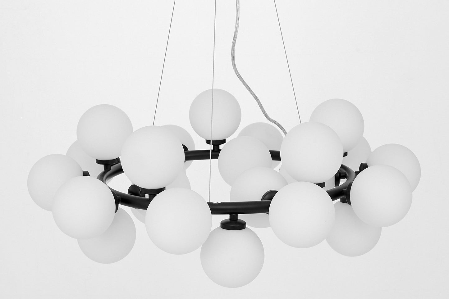 MODERN BLACK MARSIAD PENDANT LAMP W25 - LuminaLux