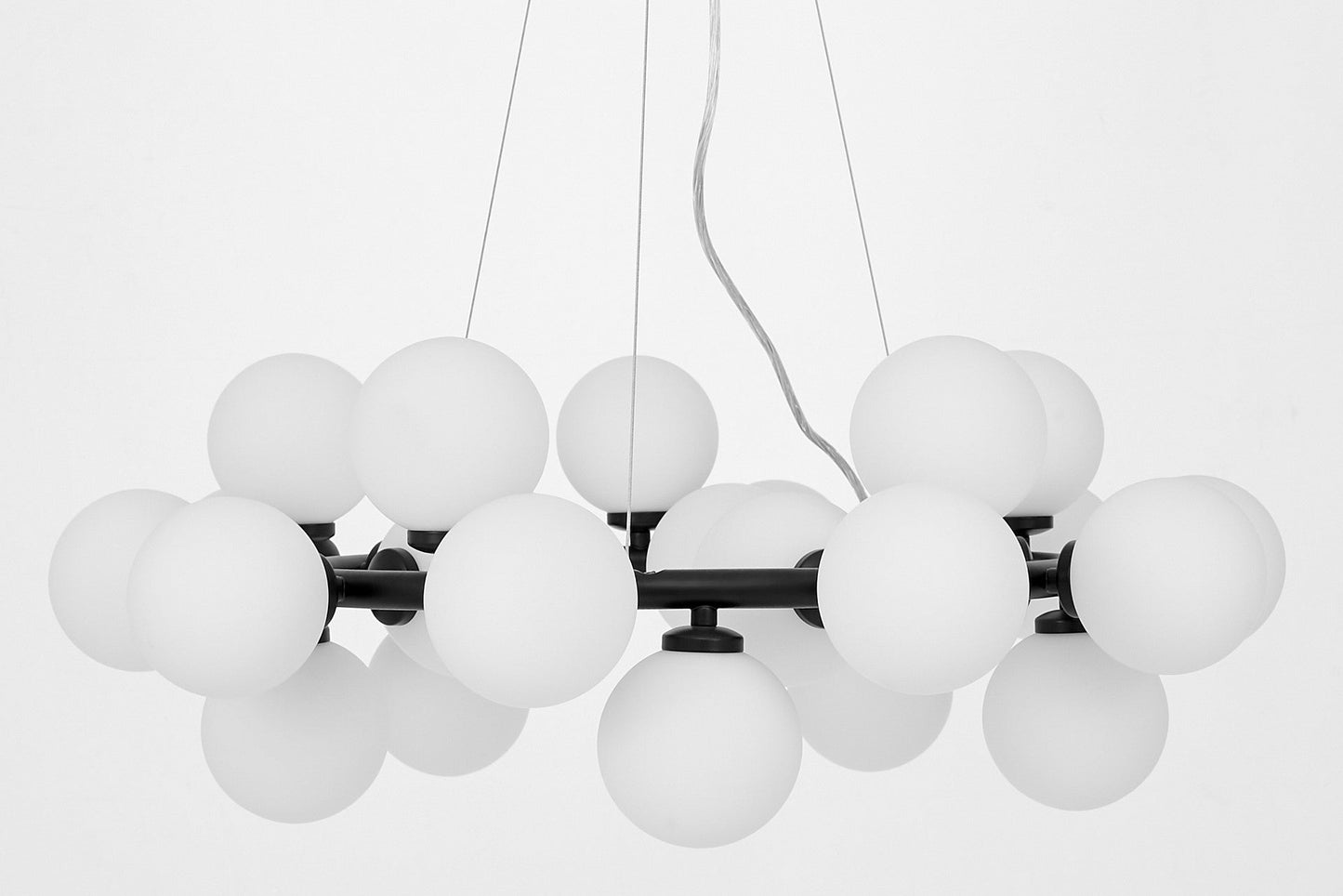 MODERN BLACK MARSIAD PENDANT LAMP W25 - LuminaLux