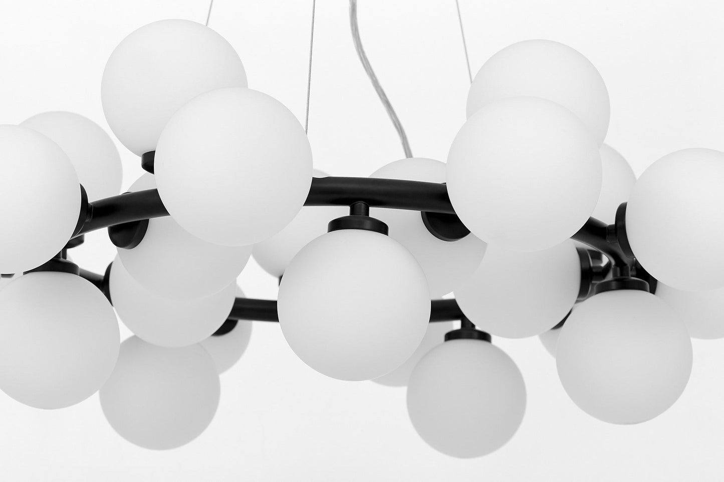 MODERN BLACK MARSIAD PENDANT LAMP W25 - LuminaLux