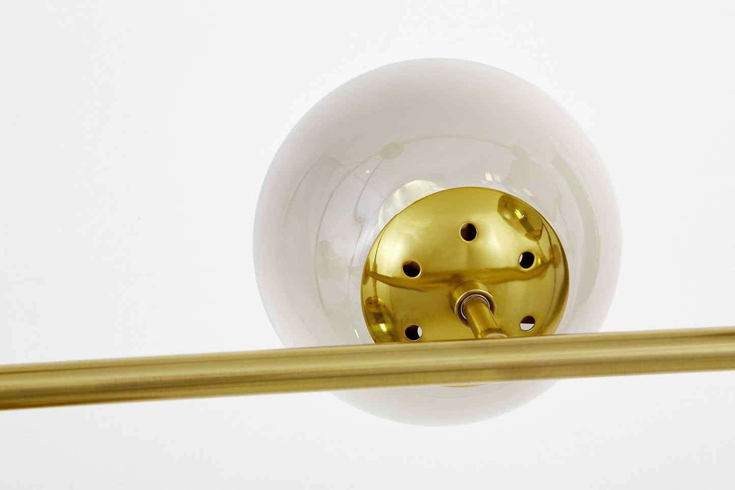 MODERN BRASS PENDANT LAMP CEREDO W6 - LuminaLux