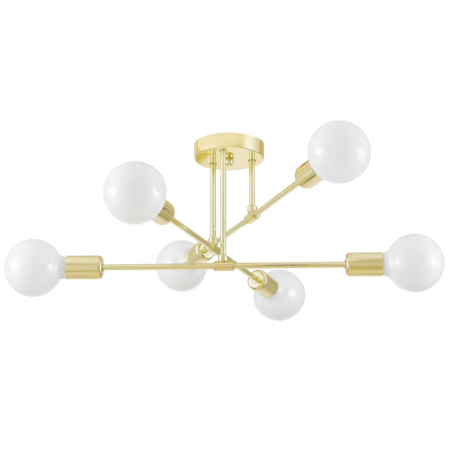 MODERN CEILING LAMP CLASSIC GOLD NOVA W6 - LuminaLux