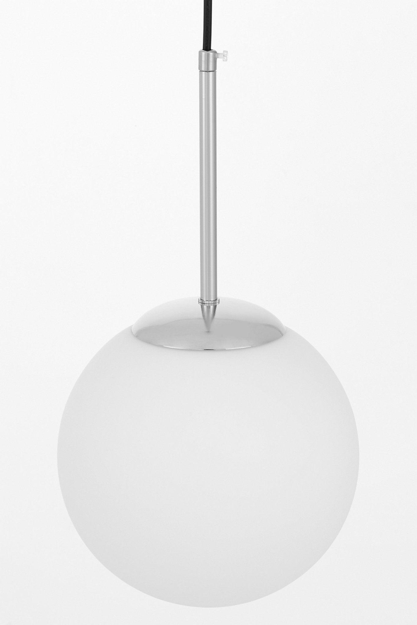 MODERN CHROME PENDANT LAMP FREDICA D20 - LuminaLux