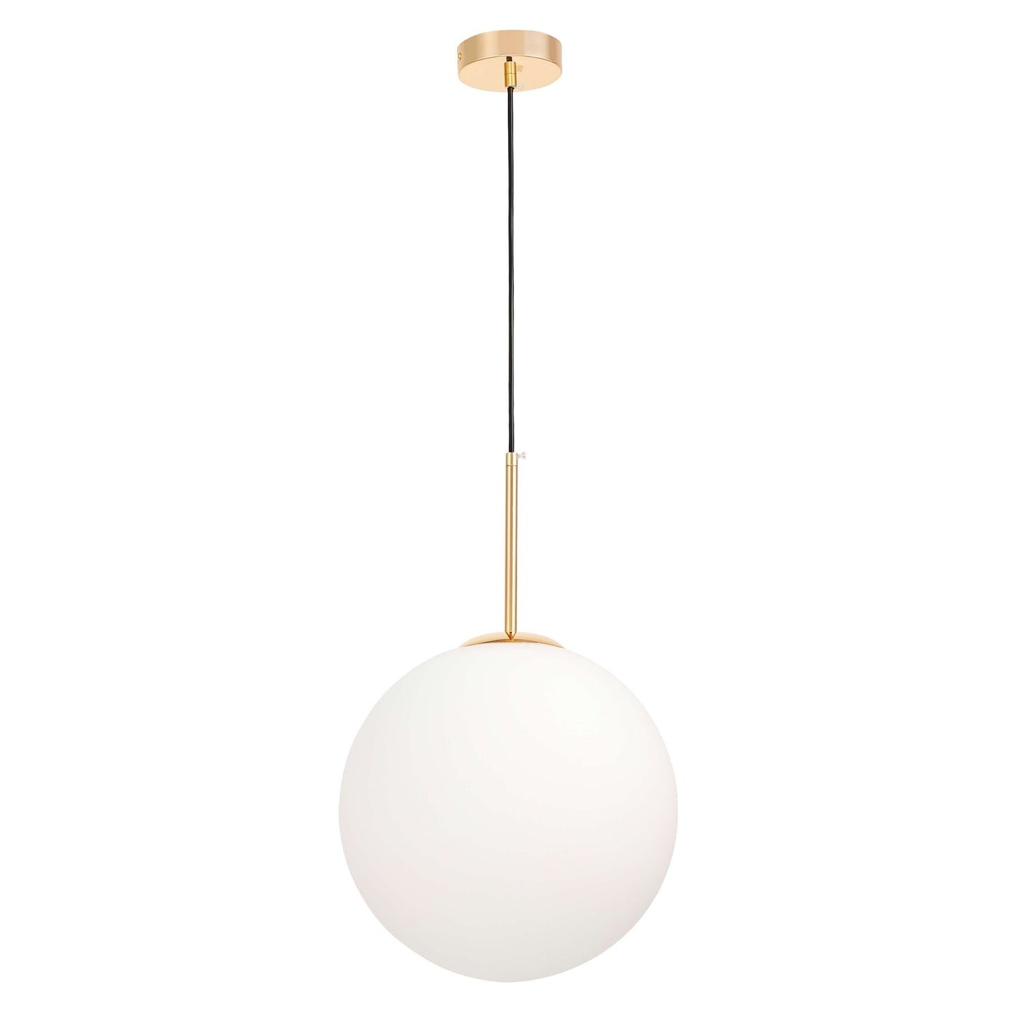 MODERN GOLD PENDANT LAMP FREDICA D30 - LuminaLux
