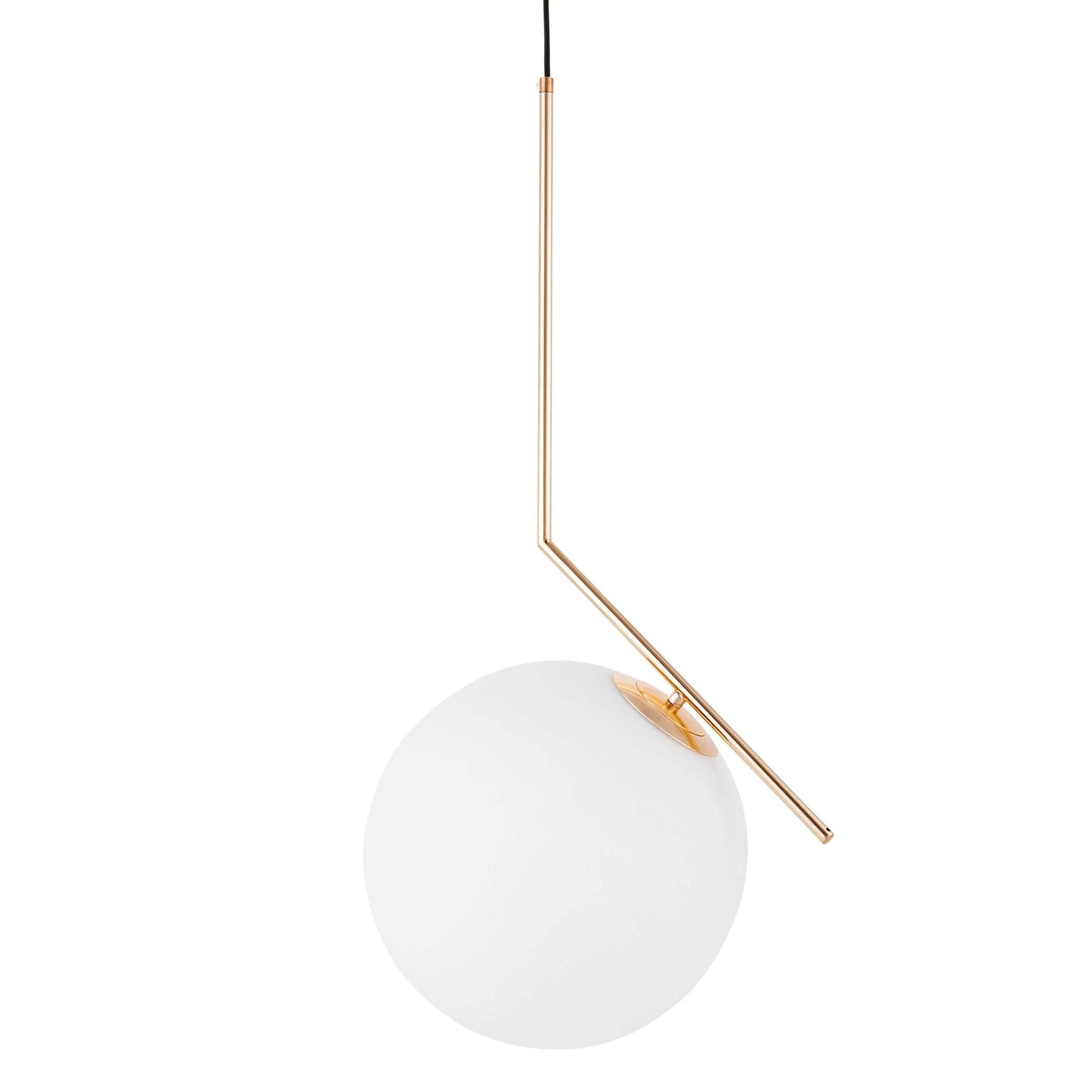 MODERN GOLD PENDANT LAMP SORENTO D30 - LuminaLux