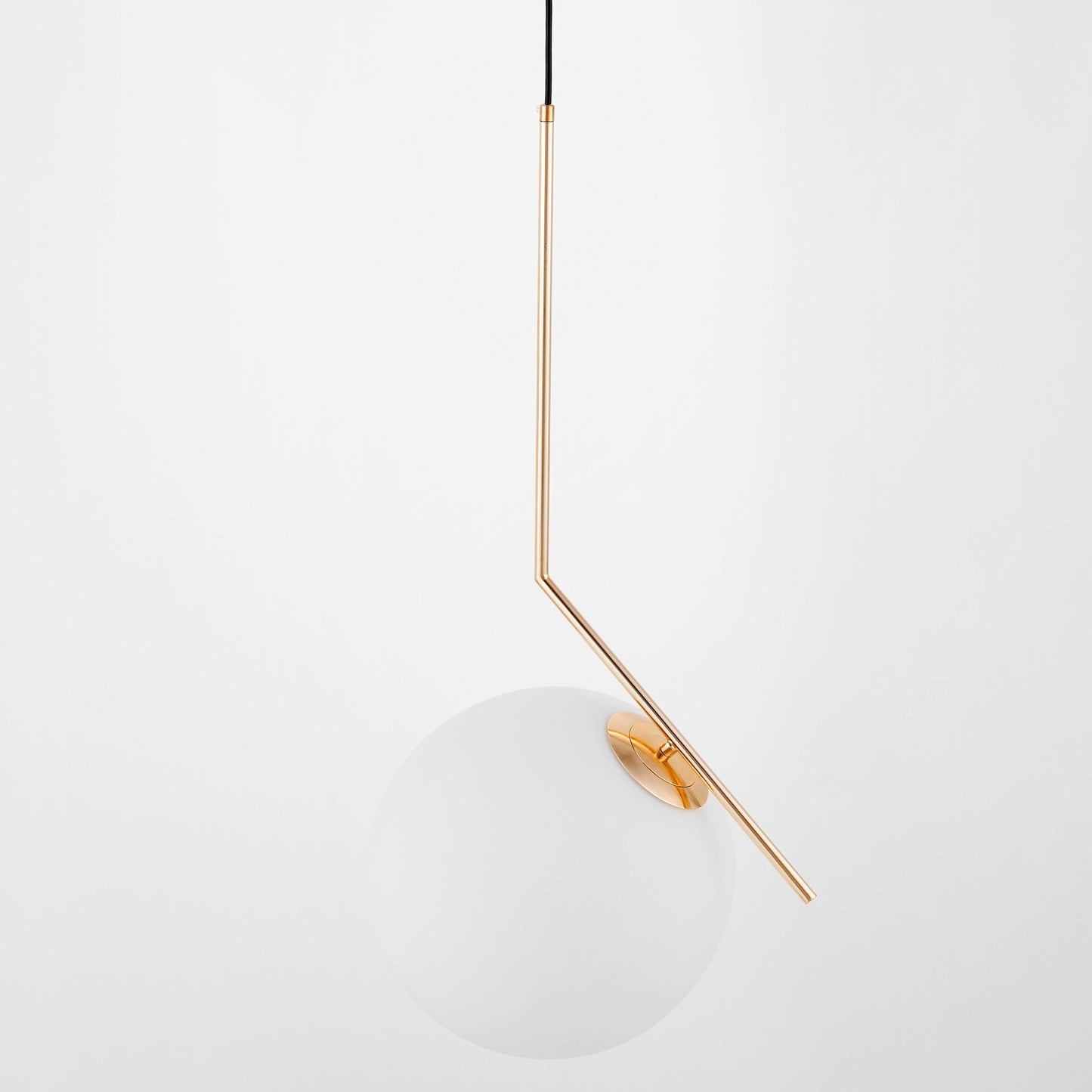 MODERN GOLD PENDANT LAMP SORENTO D30 - LuminaLux