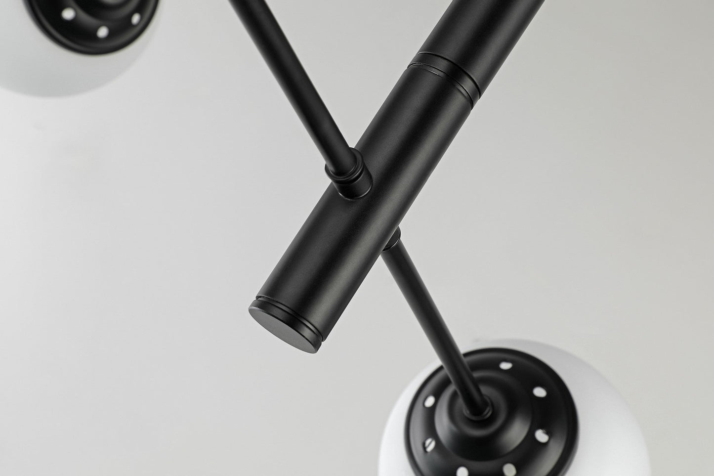 MODERN PENDANT CEILING LAMP BLACK FINO PRO W4 - LuminaLux