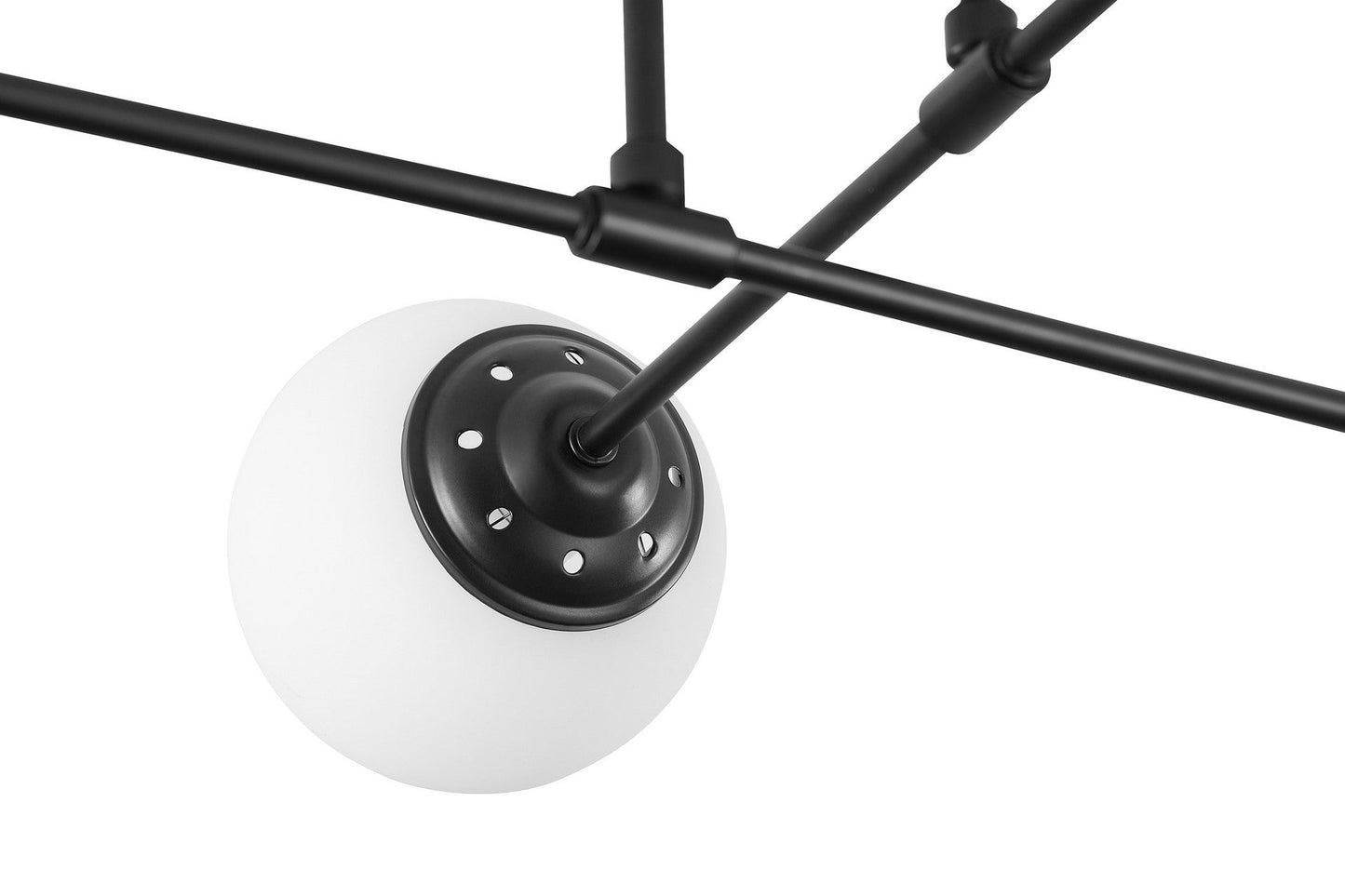 MODERN PENDANT CEILING LAMP BLACK FINO W4 - LuminaLux