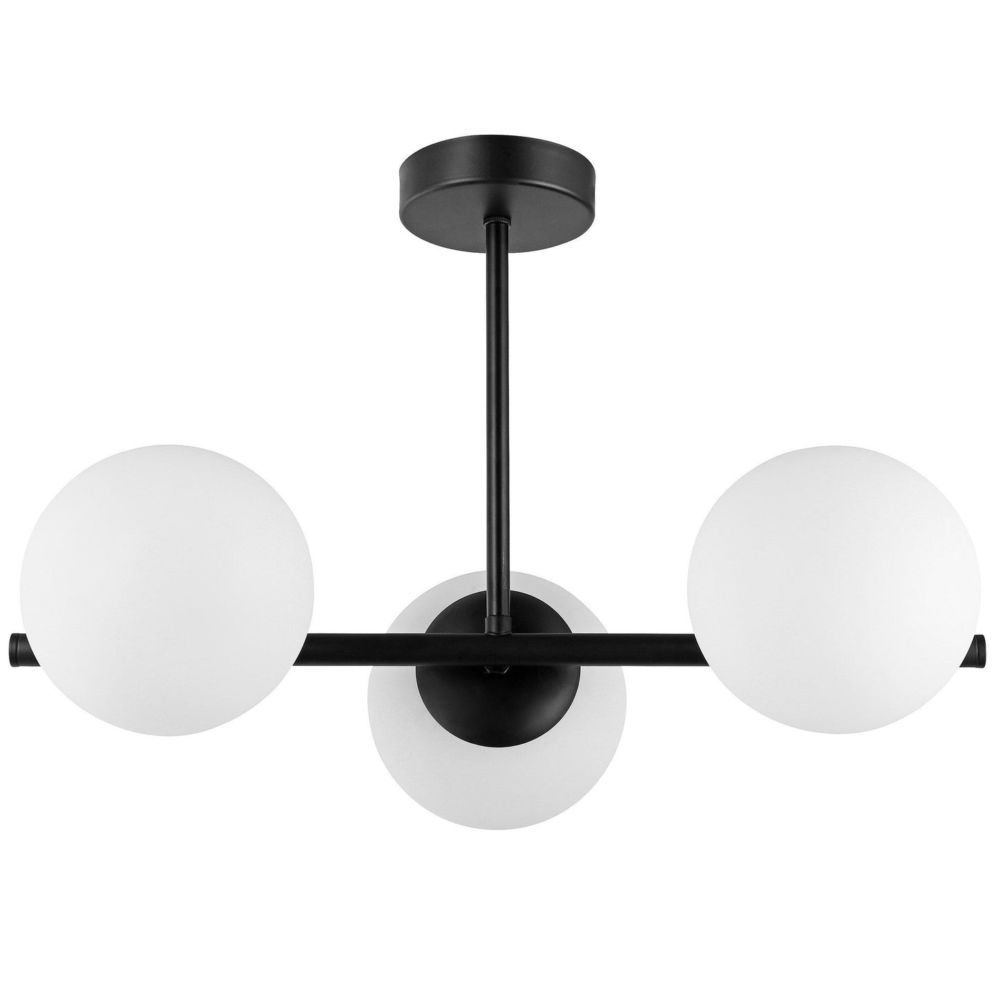 MODERN PENDANT CEILING LAMP BLACK LEDO W3 - LuminaLux