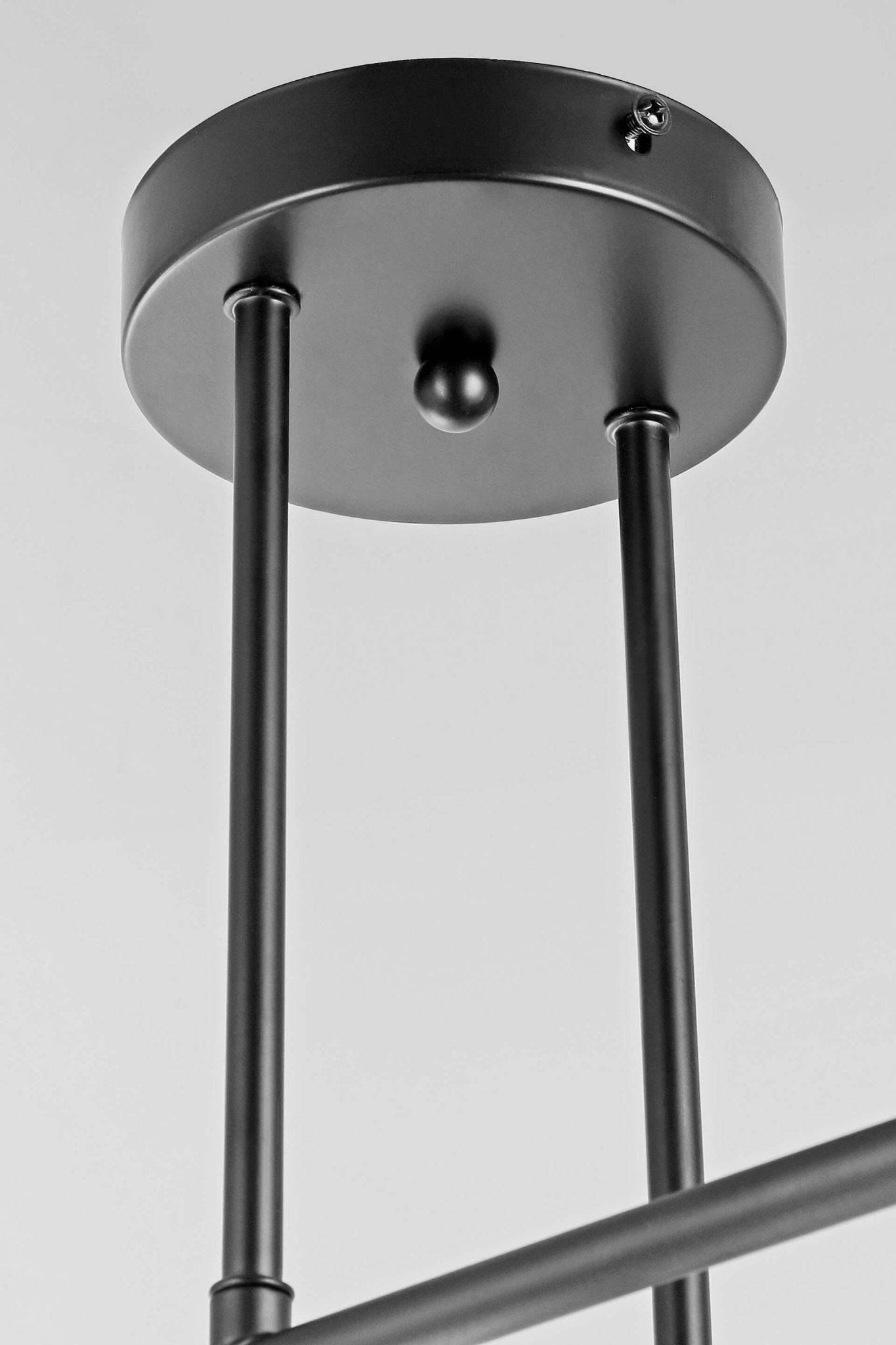 MODERN PENDANT CEILING LAMP BLACK LEDO W4 - LuminaLux