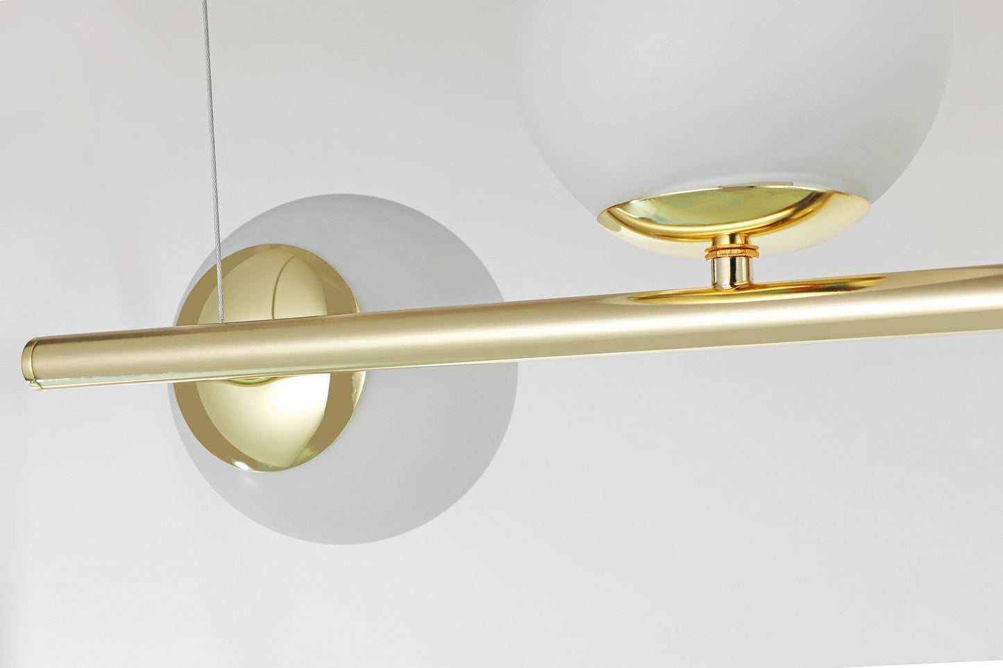 MODERN PENDANT CEILING LAMP CLASSIC GOLD LEDO W4 - LuminaLux