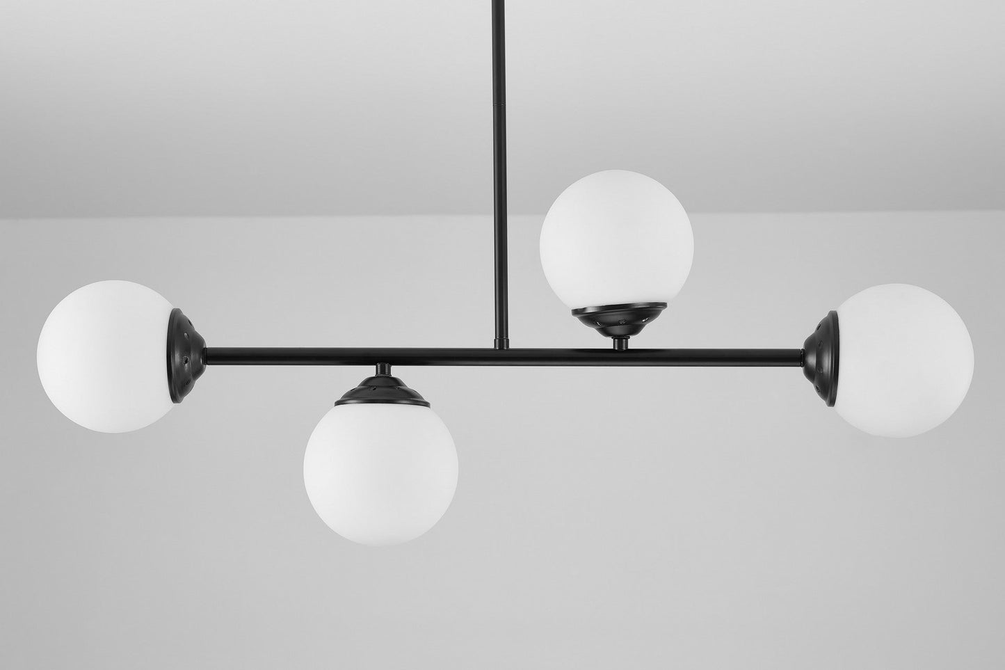 MODERN PENDANT LAMP BLACK FINO W4 - LuminaLux