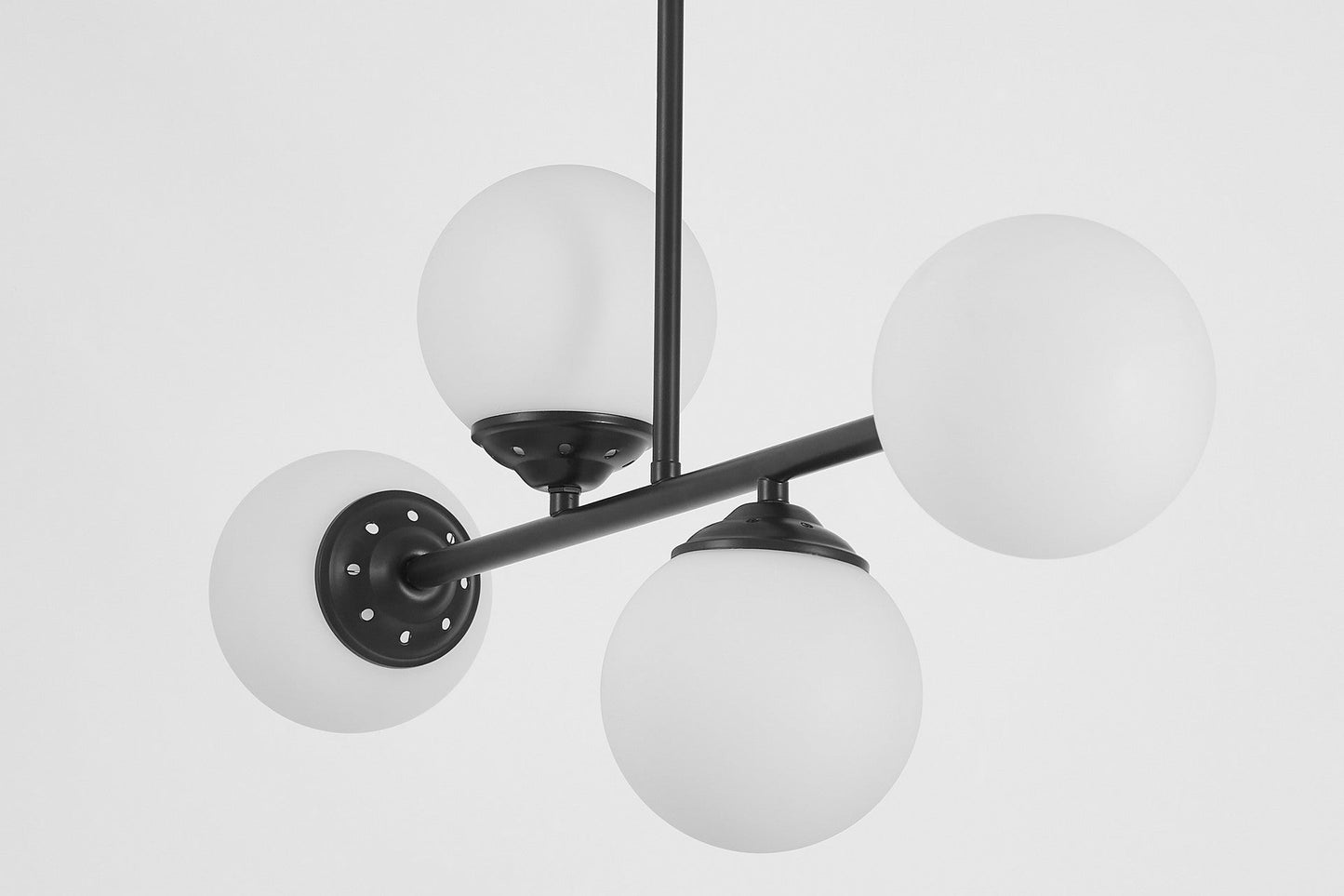 MODERN PENDANT LAMP BLACK FINO W4 - LuminaLux