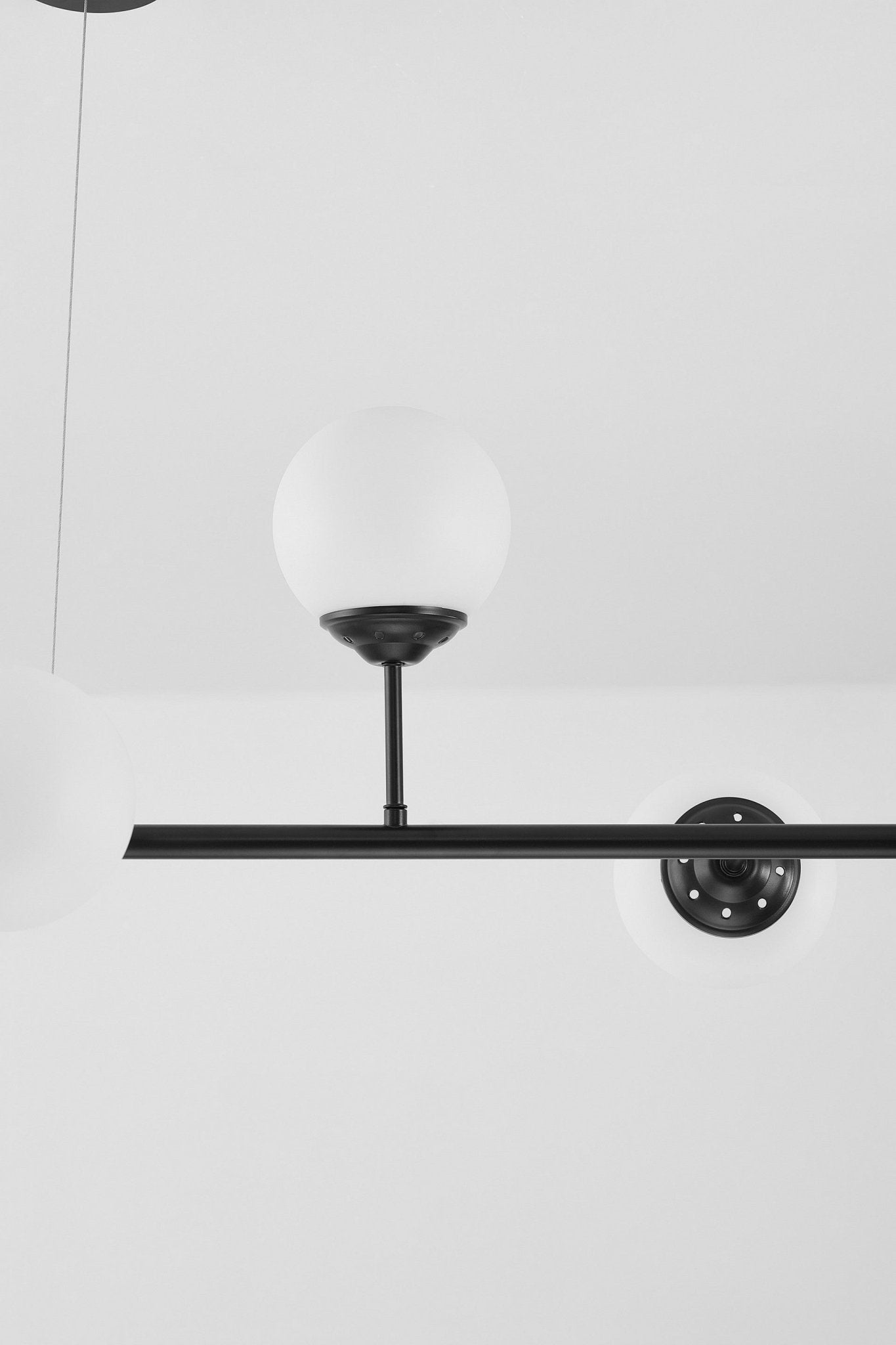 MODERN PENDANT LAMP BLACK FINO W6 - LuminaLux