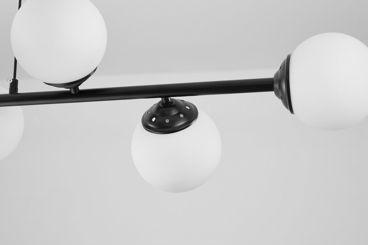MODERN PENDANT LAMP BLACK FINO W8 - LuminaLux