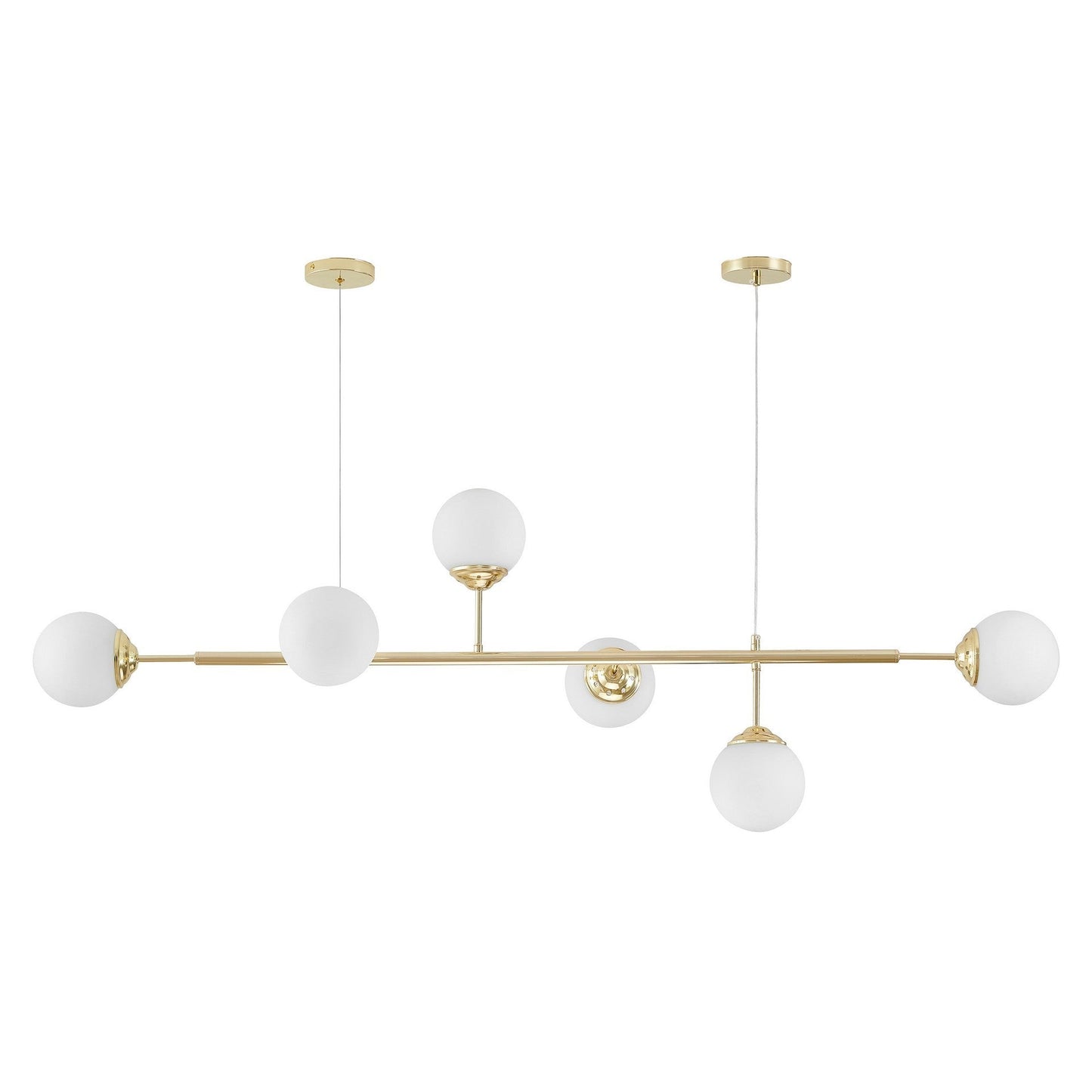 MODERN PENDANT LAMP CLASSIC GOLD FINO W6 - LuminaLux