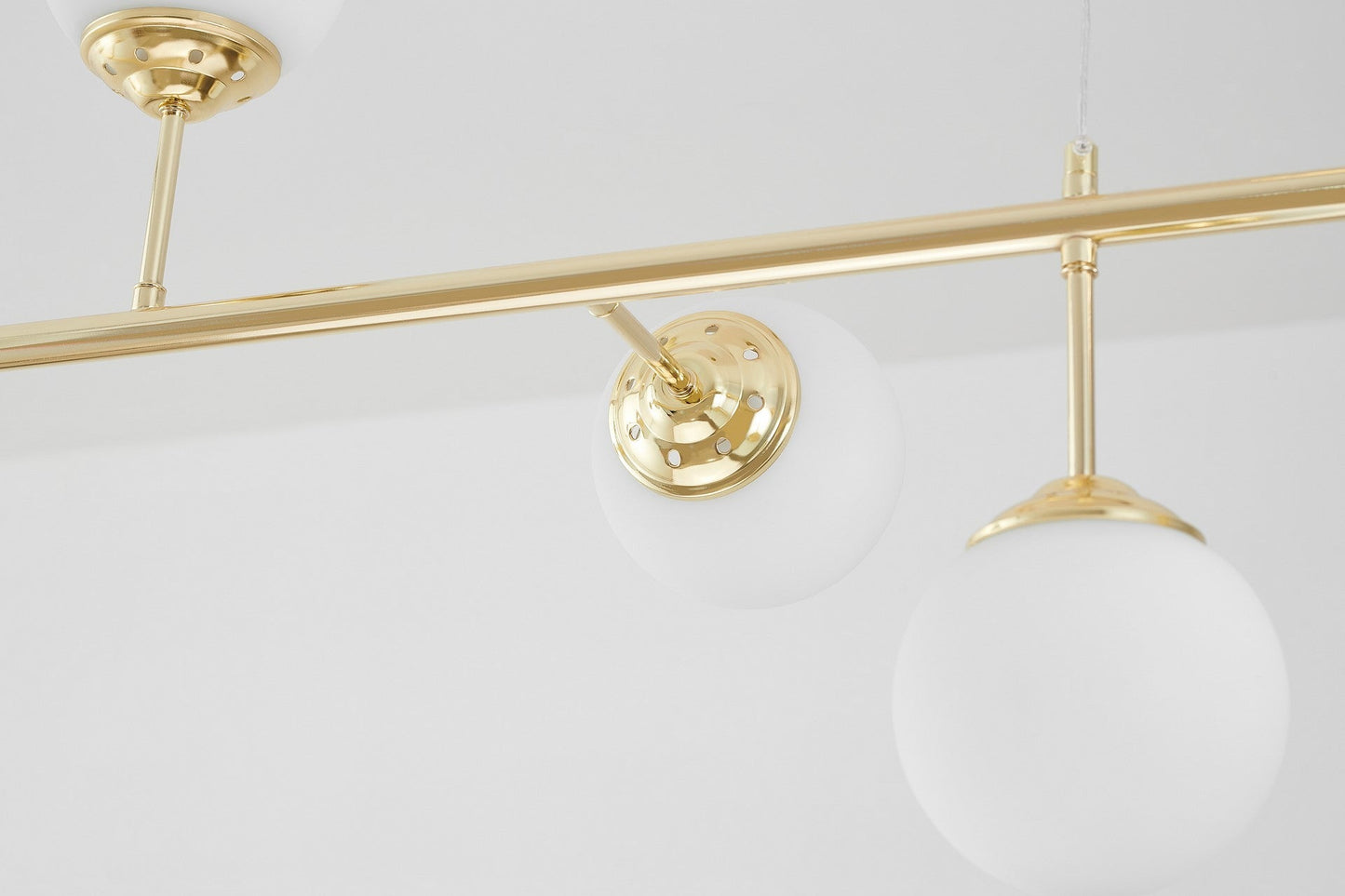 MODERN PENDANT LAMP CLASSIC GOLD FINO W6 - LuminaLux