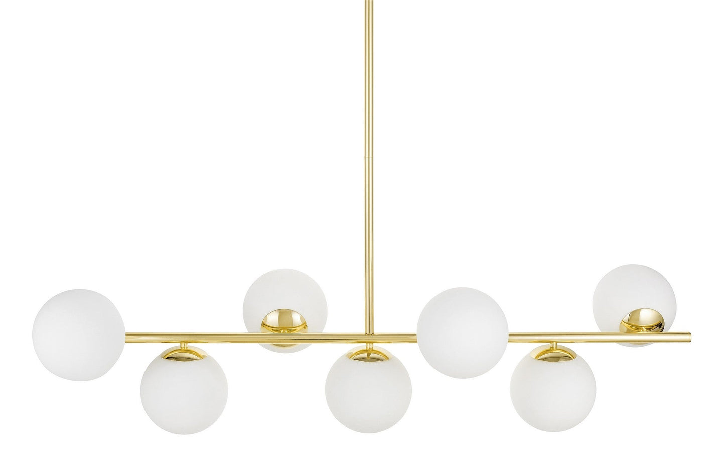 MODERN PENDANT LAMP CLASSIC GOLD FREDICA W7 - LuminaLux