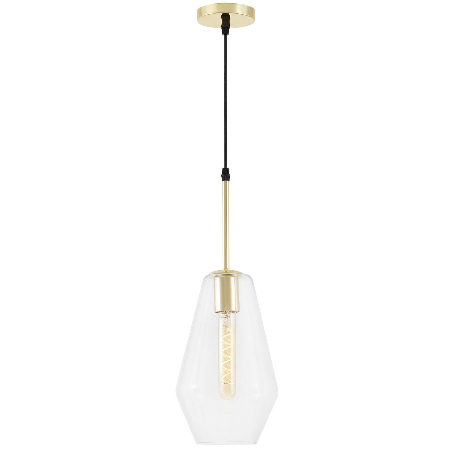 MODERN PENDANT LAMP CLASSIC GOLD SHARD W1 - LuminaLux