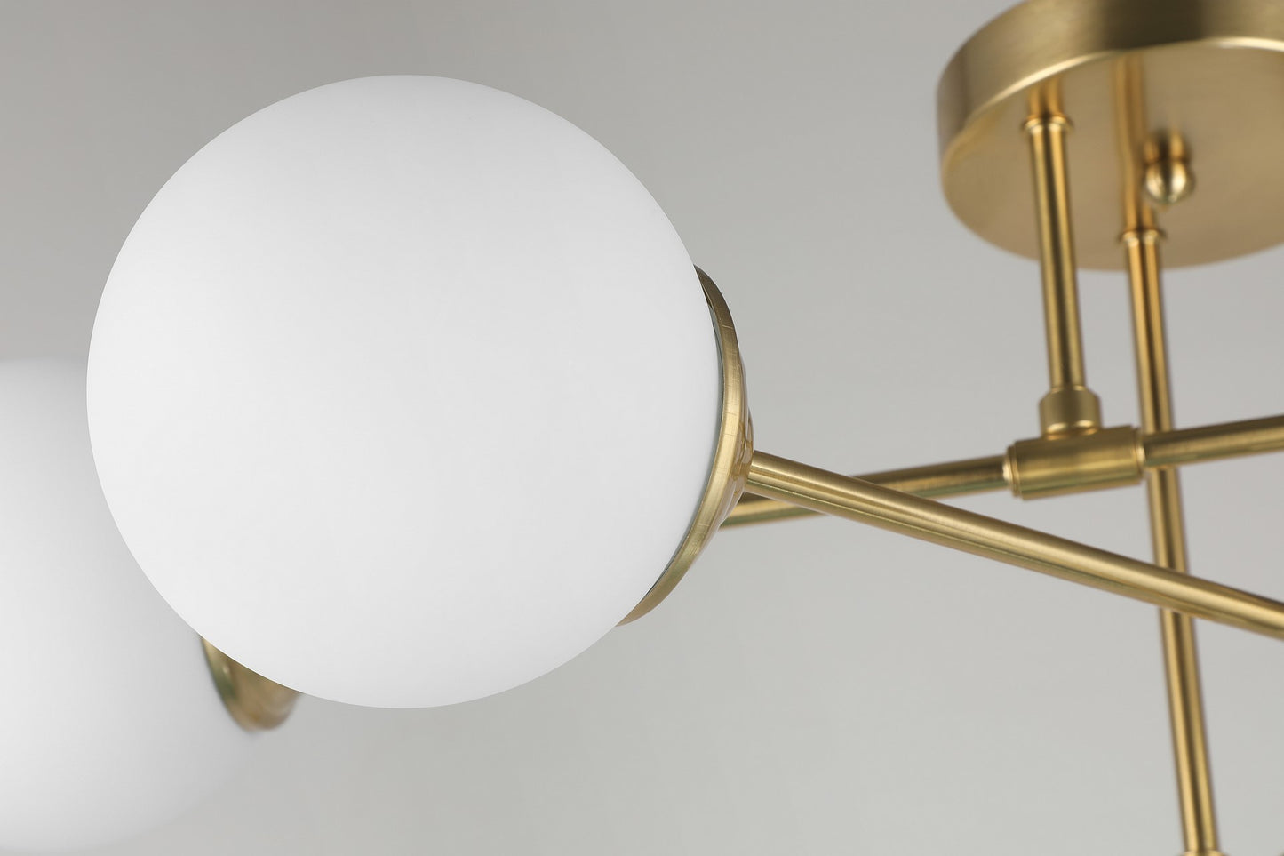MODERN PENDANT CEILING LAMP BRUSHED GOLD FINO W6