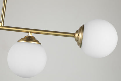 MODERN PENDANT LAMP BRUSHED GOLD FINO W4