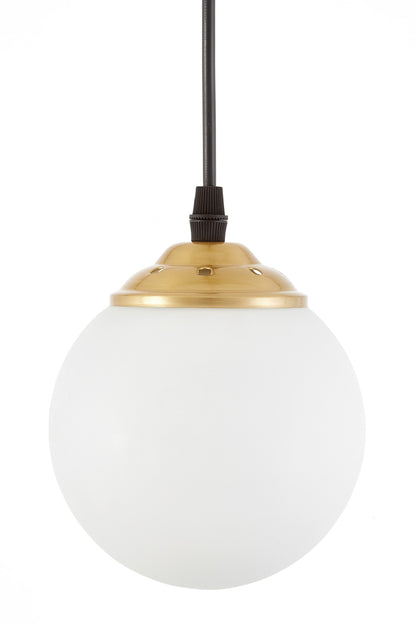 MODERN PENDANT LAMP BRUSHED GOLD FINO W1