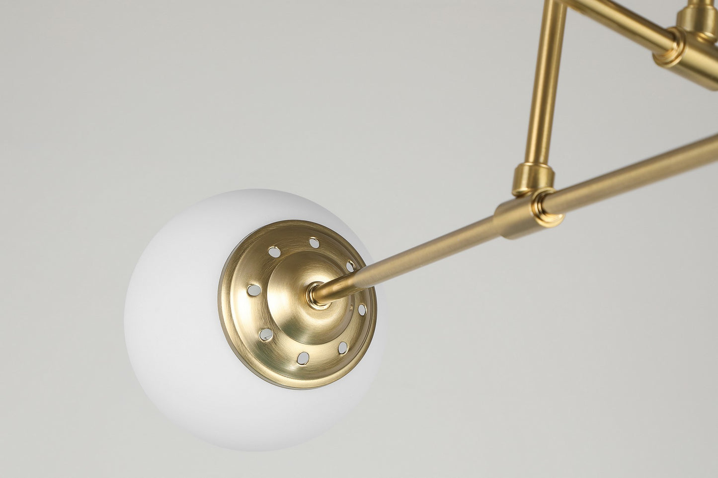 MODERN PENDANT CEILING LAMP BRUSHED GOLD FINO W6