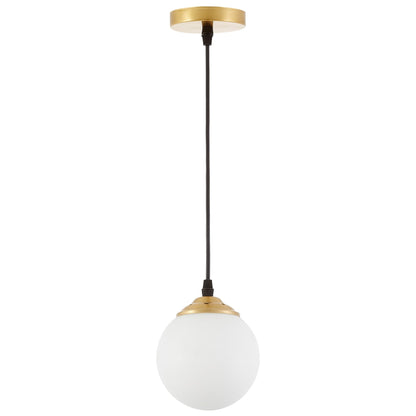 MODERN PENDANT LAMP BRUSHED GOLD FINO W1