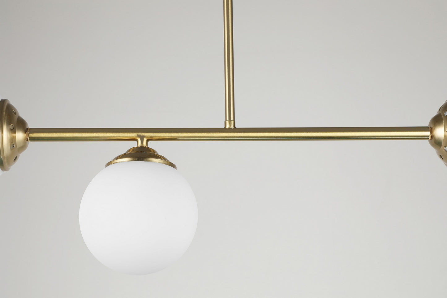 MODERN PENDANT CEILING LAMP BRUSHED GOLD FINO W3