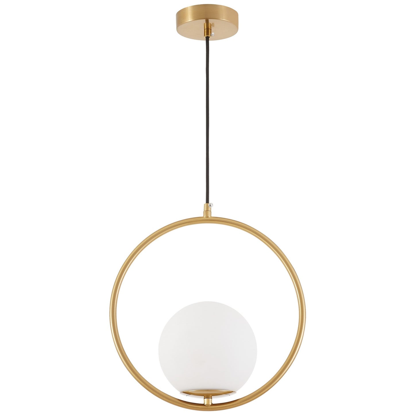 MODERN PENDANT LAMP BRUSHED GOLD VERO 1A