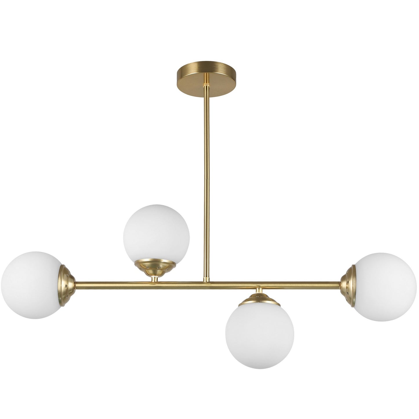 MODERN PENDANT LAMP BRUSHED GOLD FINO W4