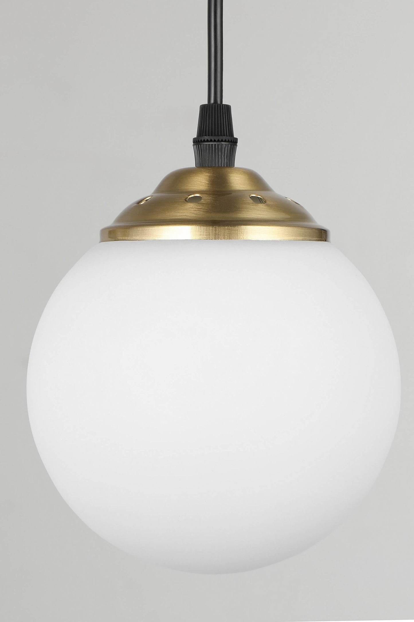 MODERN TRIPLE PENDANT LAMP BRUSHED GOLD FINO W3
