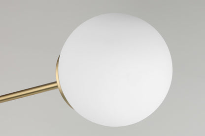 MODERNE HÄNGELEUCHTE IN GEBÜRSTETEM GOLD FINO W4