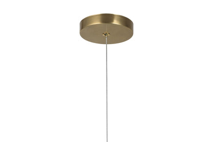 MODERN PENDANT LAMP BRUSHED GOLD FINO W6