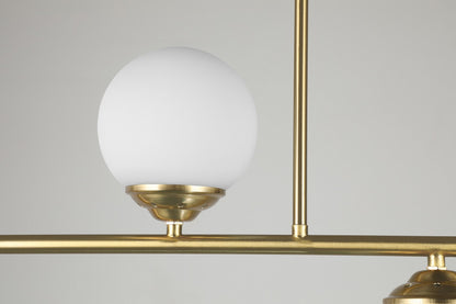 MODERN PENDANT LAMP BRUSHED GOLD FINO W4