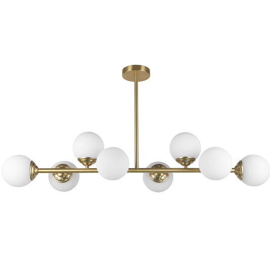 MODERNE HÄNGELEUCHTE IN GEBÜRSTETEM GOLD FINO W8 